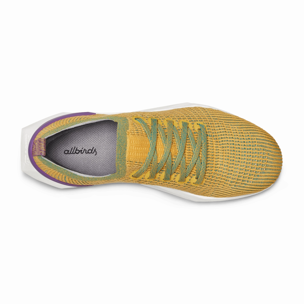 Allbirds Men's Tree Flyers - Thrive Yellow (Blizzard Sole) Launch Running Shoes