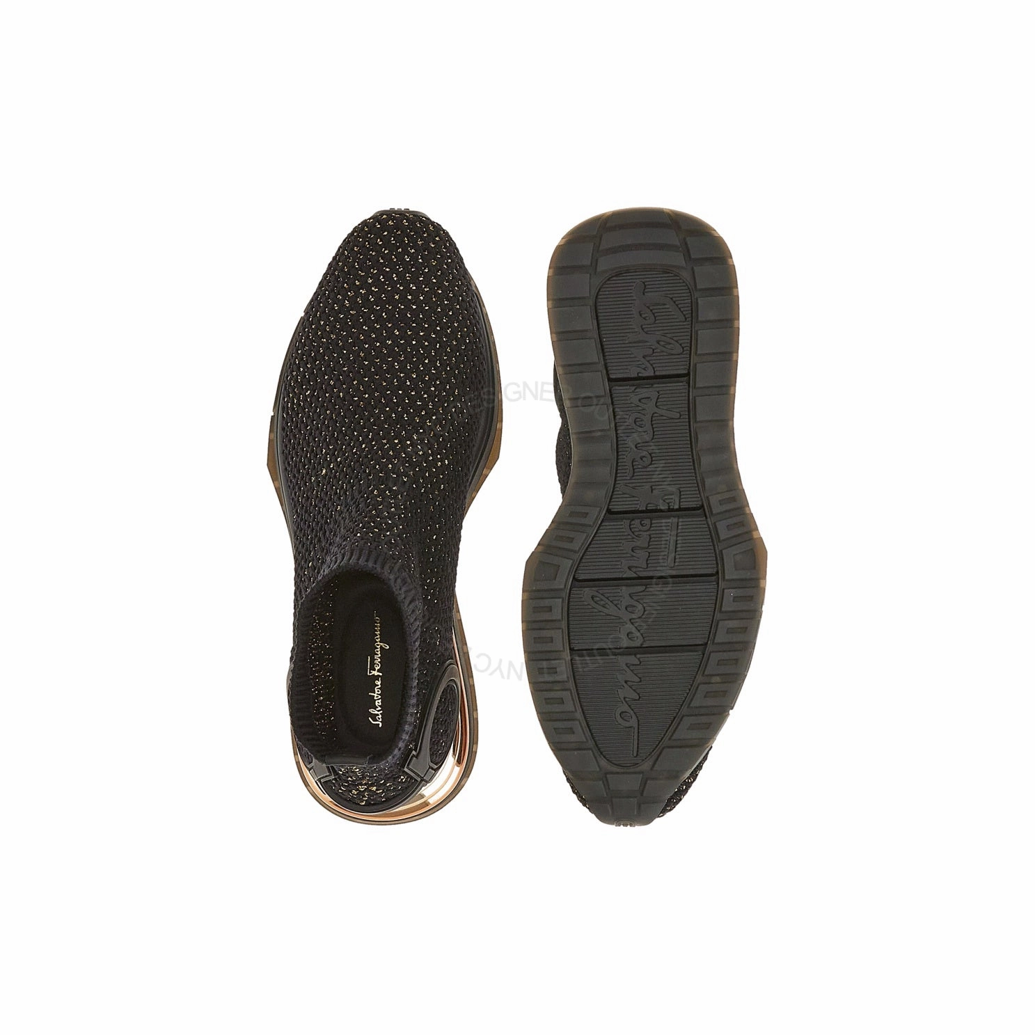 Ferragamo Gardena Women Sock Sneakers Best Flat Foot Sneakers