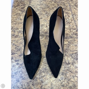 Shoes Heels Stiletto By Zara Women In Black, Size: 8 Gold Thick High Heels