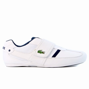 Lacoste Protected CR   - White/Dark Blue - Mens Mk Sneakers