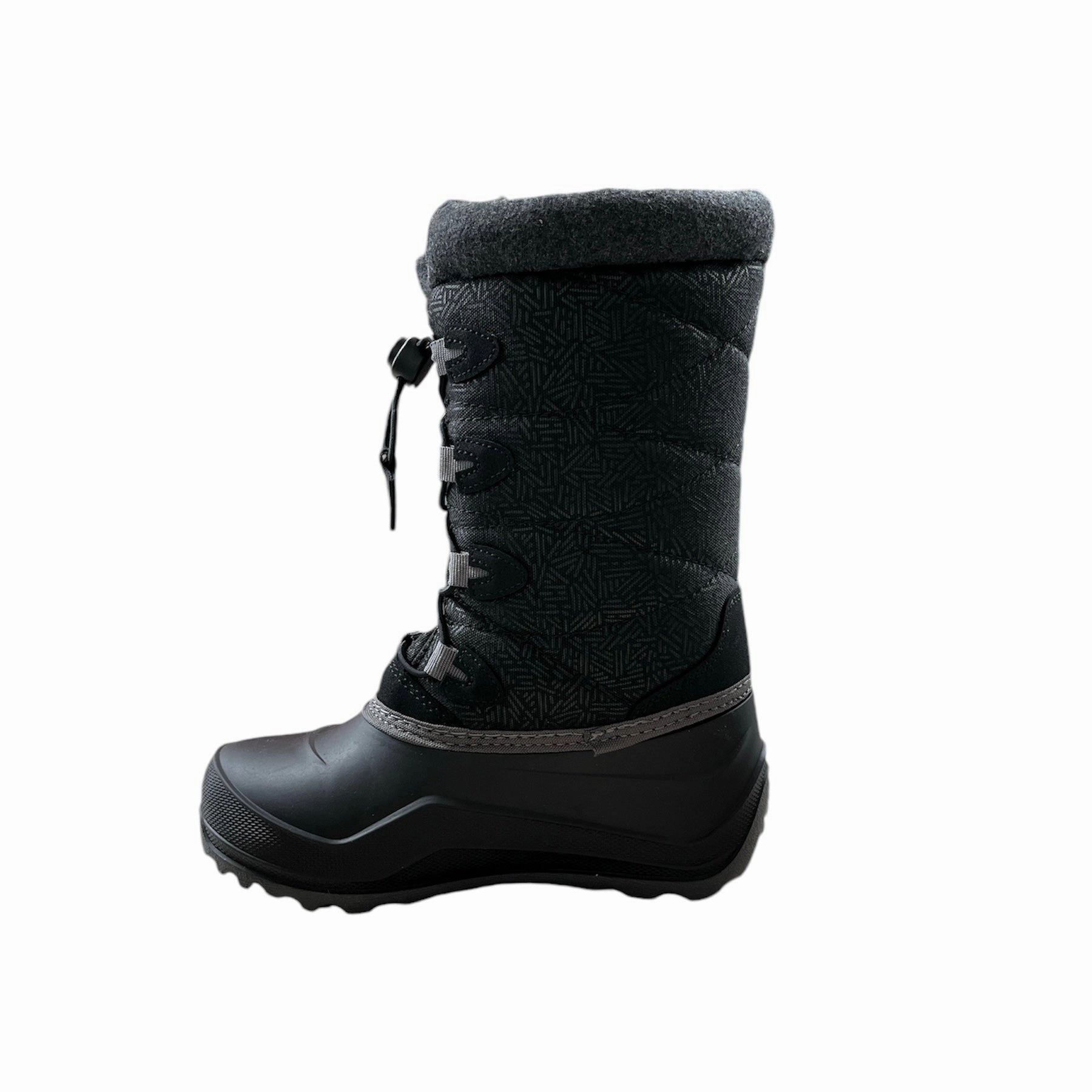 Real Snakeskin Boots Kids' Iceangel Black (8c-5Y)