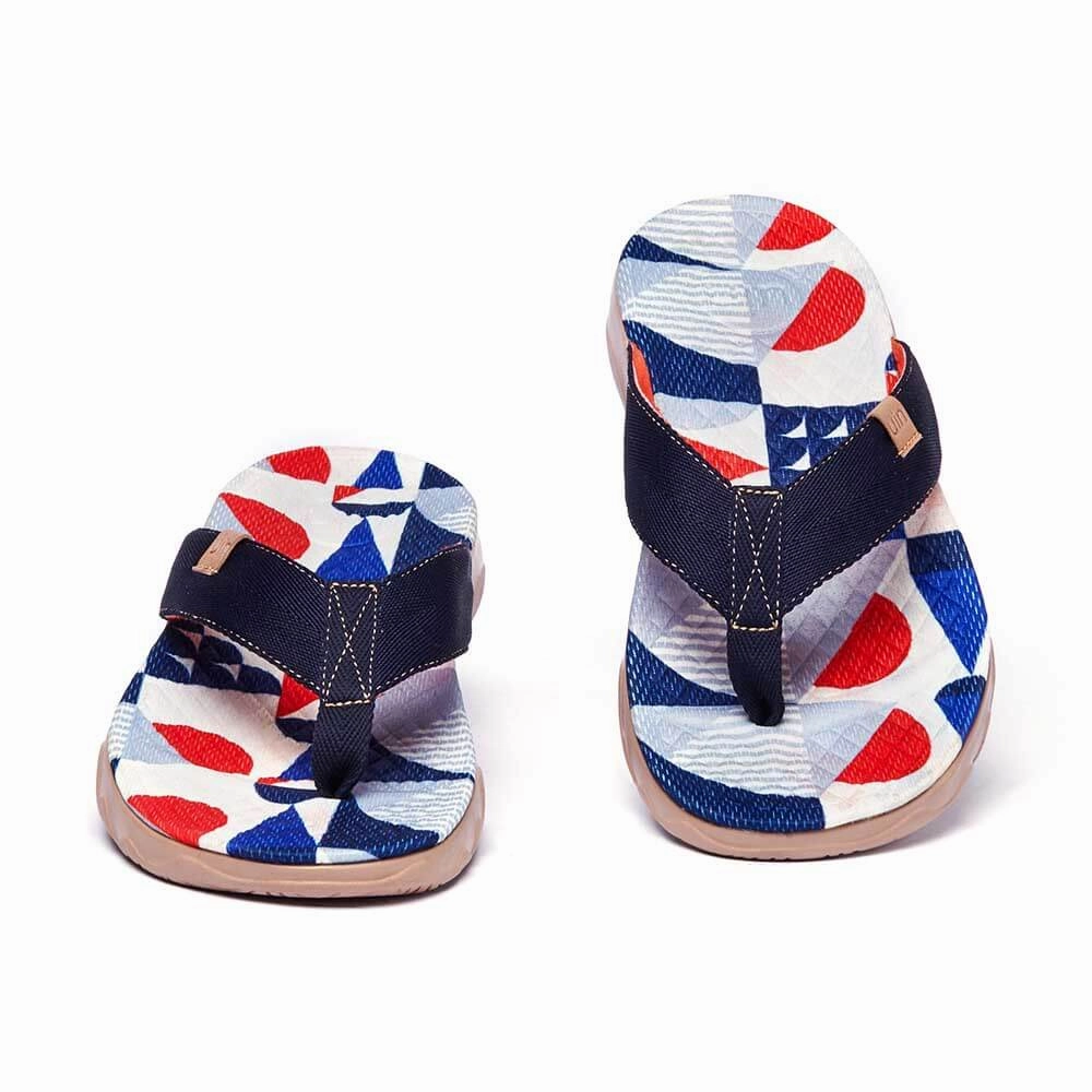 Cube Love Men Majorca Flip Flops Sandals Heels