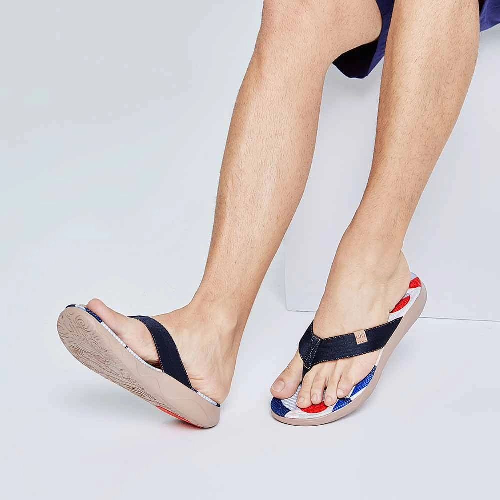 Toe Covered Sandals Cube Love Men Majorca Flip Flops