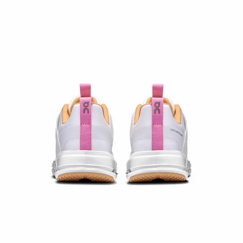 On Little Kids Cloudswift - White/Blonde Municipal Sneakers