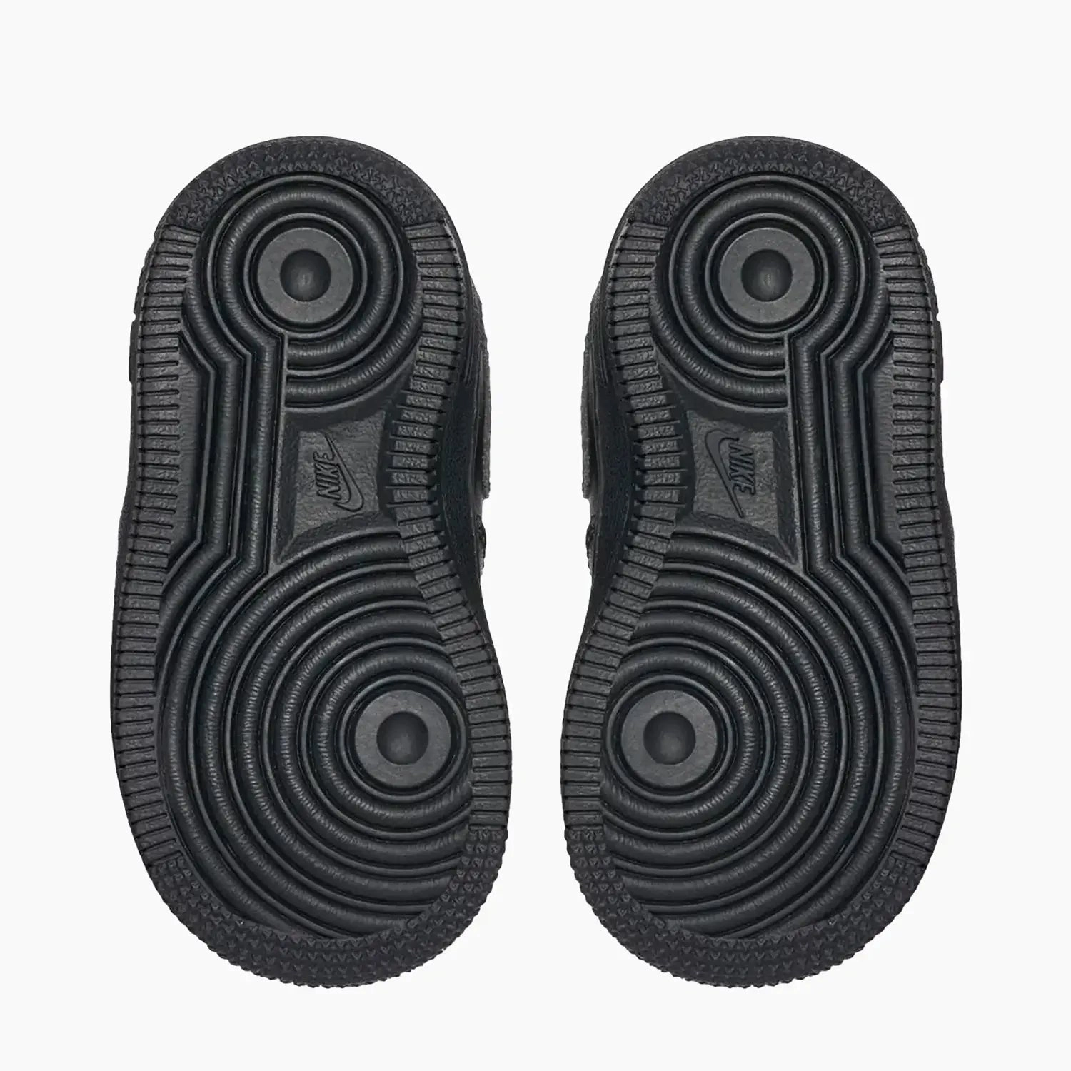 Kid's Air Force 1 Mid "Triple Black" Toddler Foot Locker Sneakers