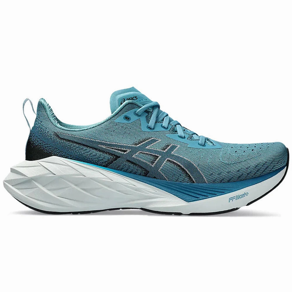 Men's Asics Novablast 4, Blue Teal/Evening Teal, 8.5 D Medium Asics Metaspeed Sky Tokyo Running Shoes