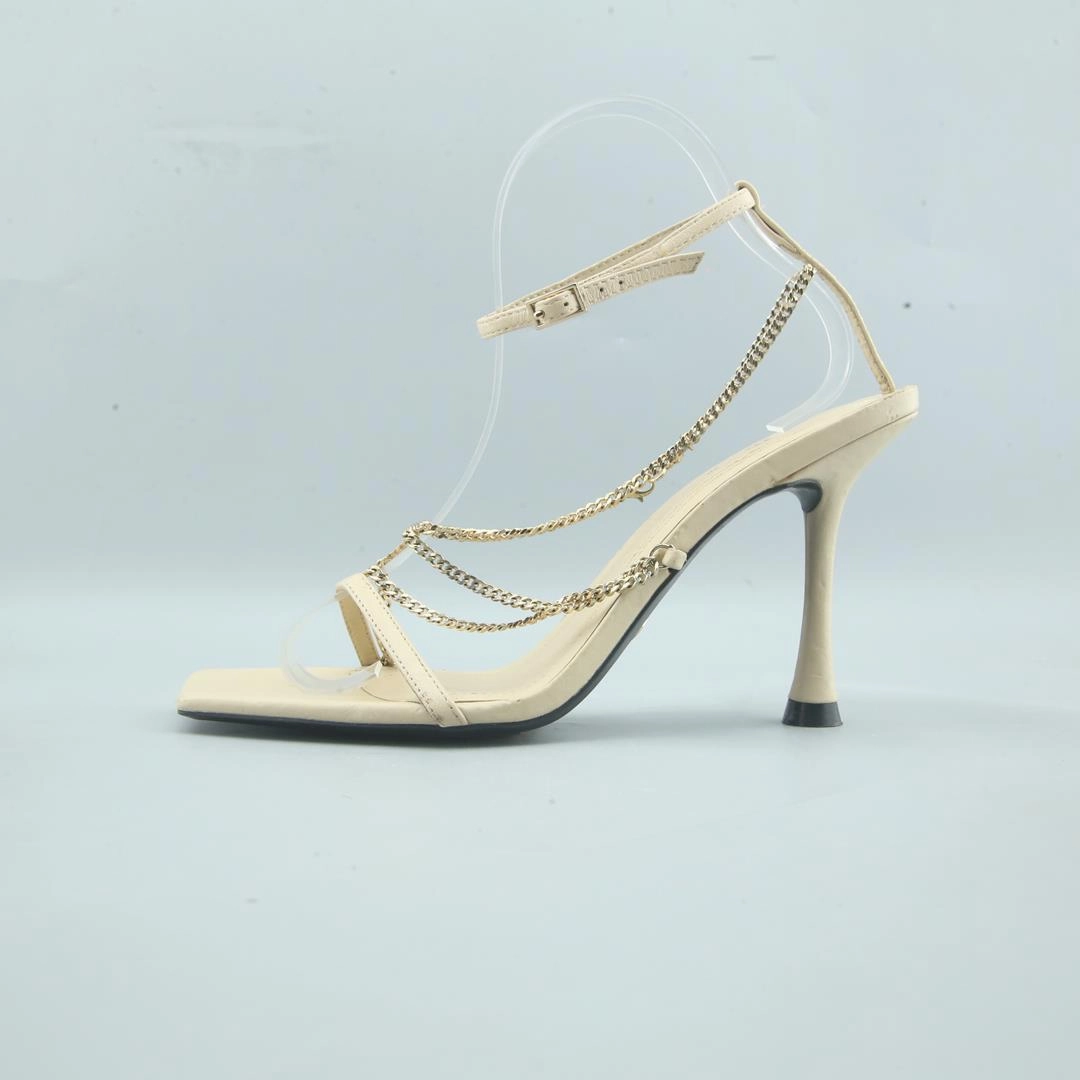 ZARA. . High Heel Sandals With Ankle Strap