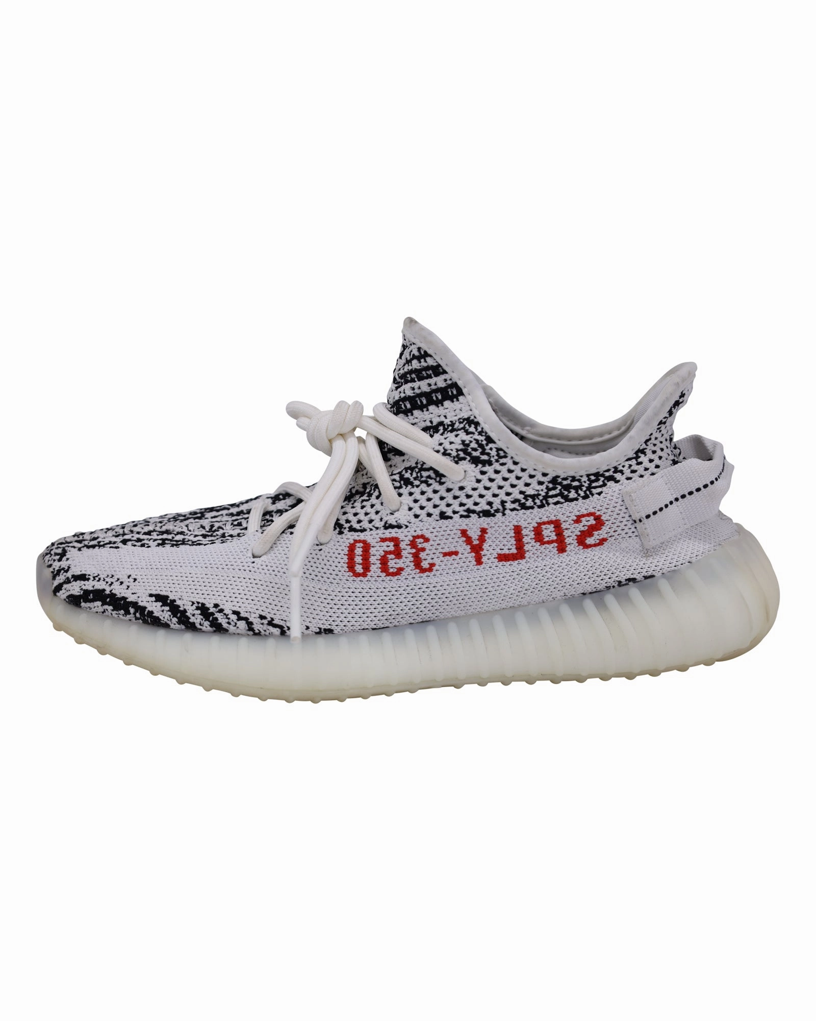 Adidas Yeezy Boost 350 V2 Zebra Sneakers in White Cotton Sneakers Ugg