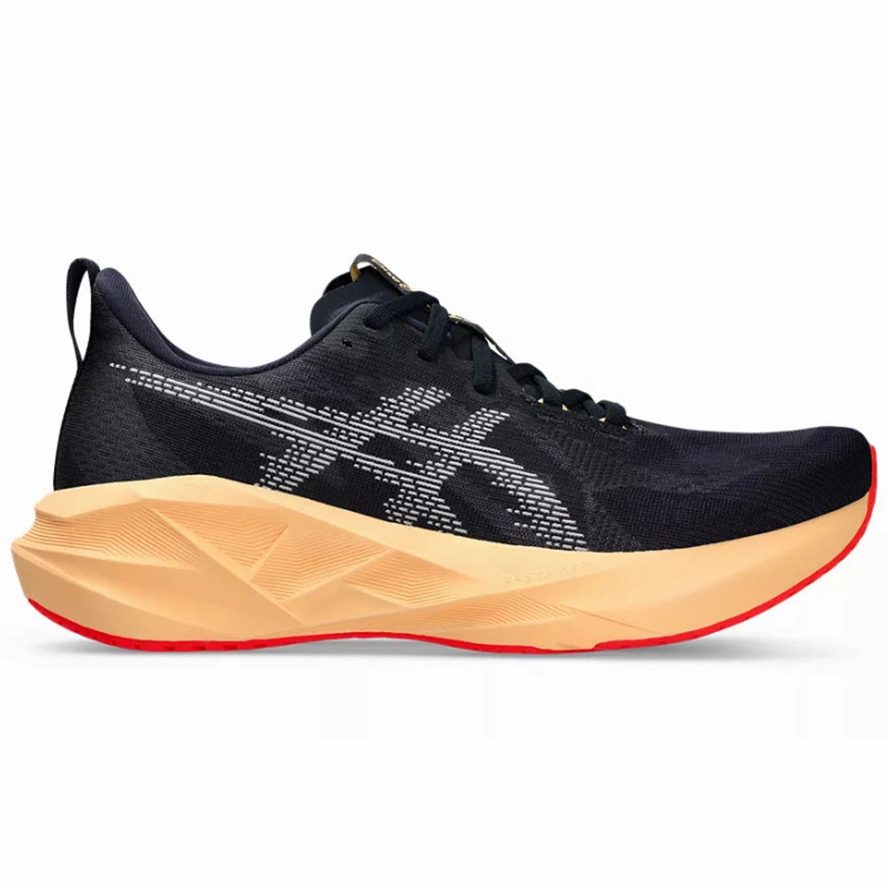 Asics Volleyball Shoes Philippines Men's Asics Novablast 5, Midnight/Orange Glow, 12 2E Medium