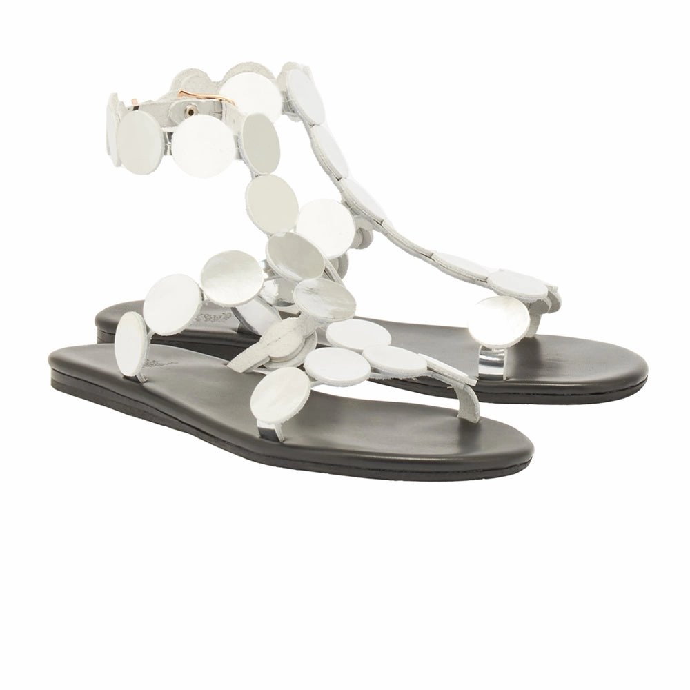 Triton Silver Porn Sandals