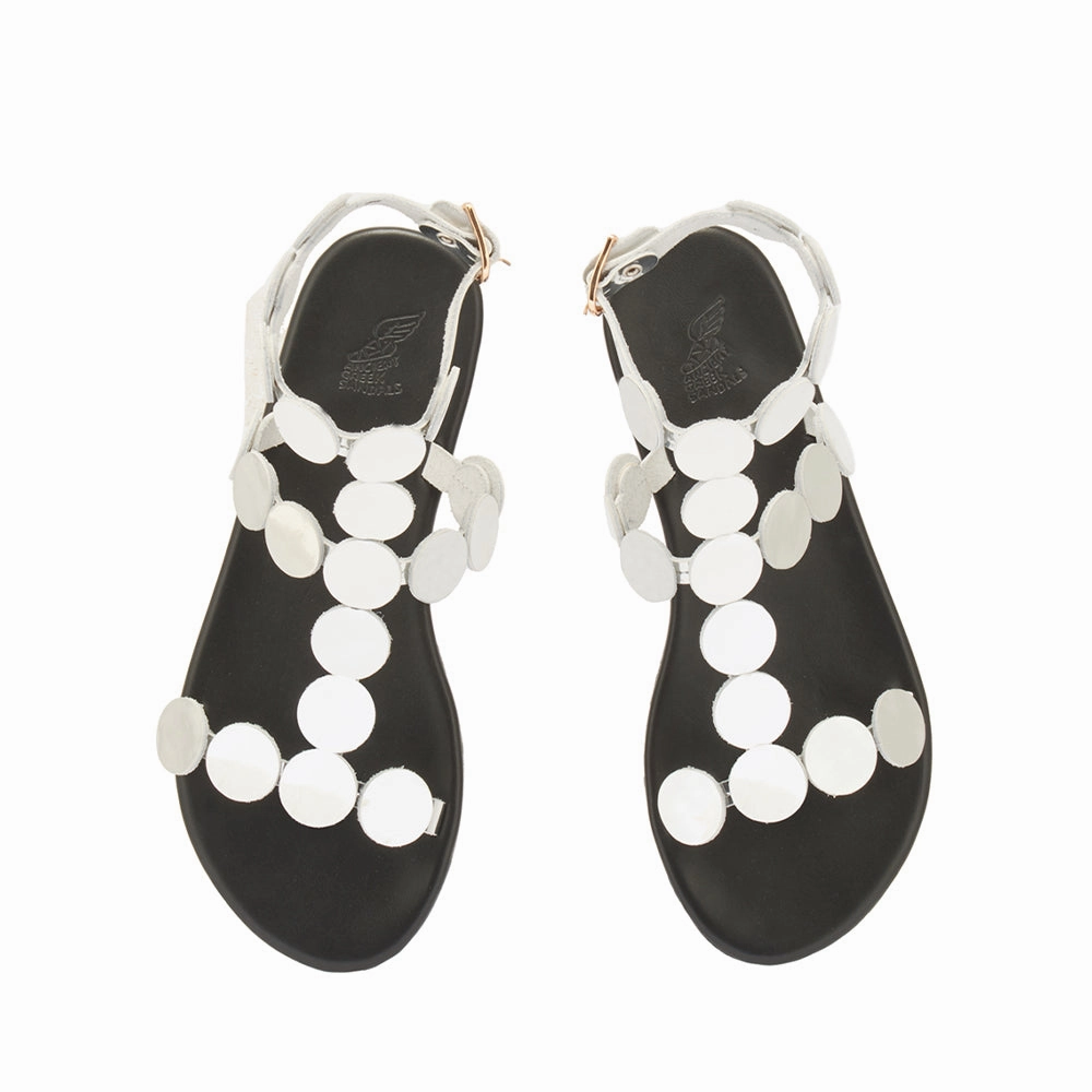 Wedge Platform Sandals Triton Silver