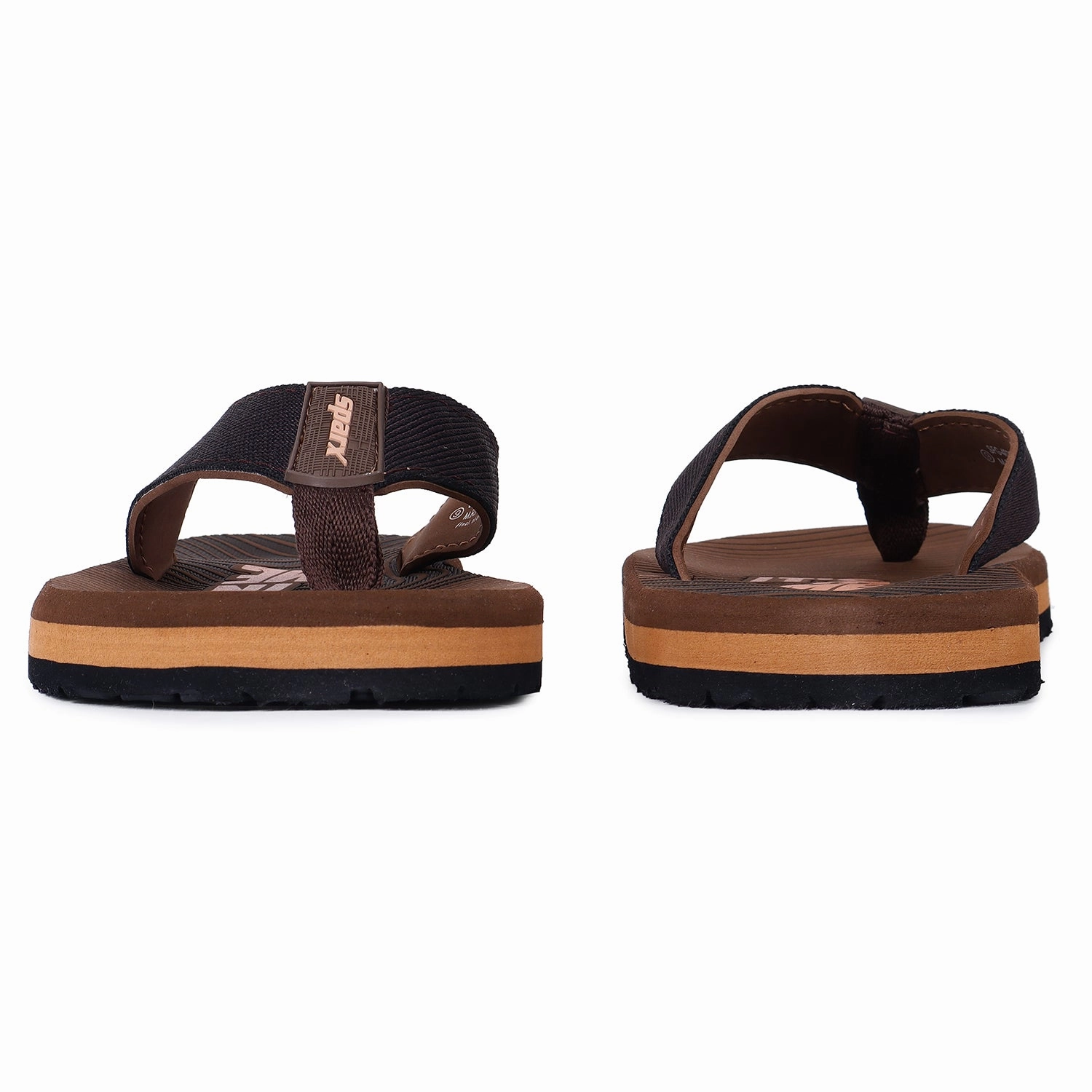 Leather Wedge Sandals Slippers for Men SFG 4023