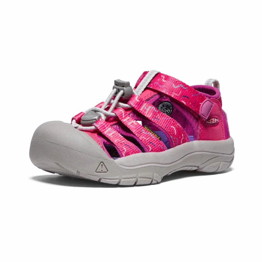 Big Kids' Newport H2 Azalea/Festival Fuchsia (Size 1Y-3Y) Prada Raffia Sandals