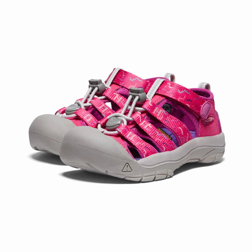 Cork Sole Sandals Big Kids' Newport H2 Azalea/Festival Fuchsia (Size 1Y-3Y)