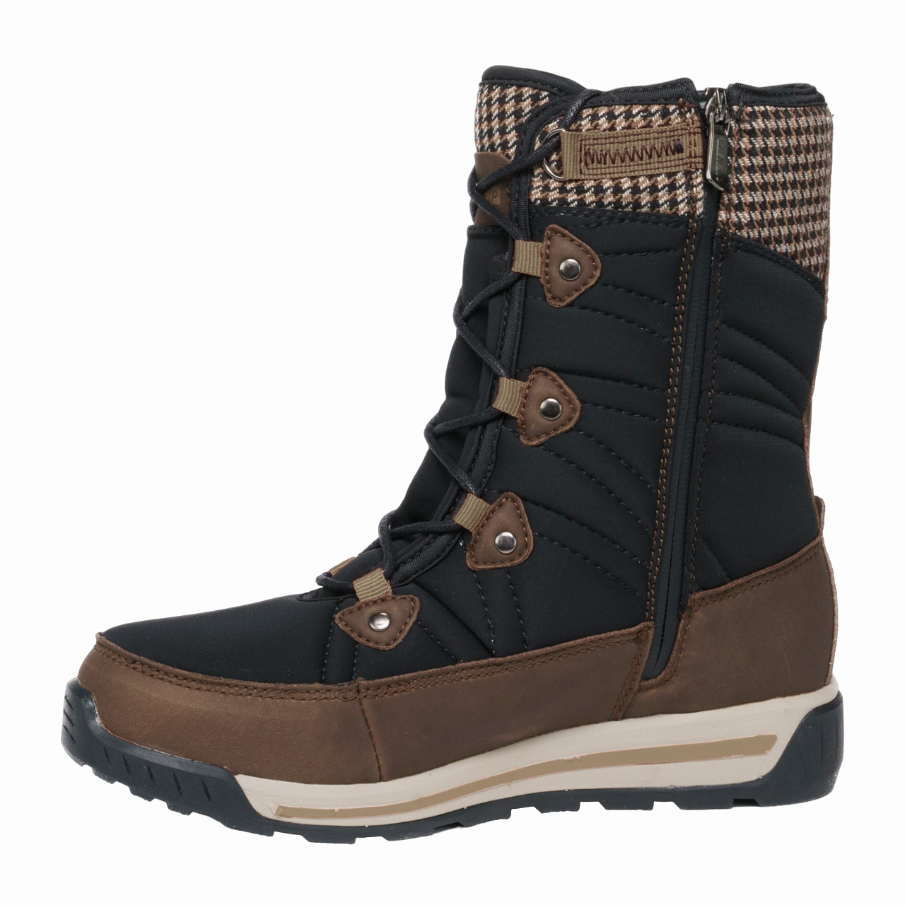 Scholl Boots Ice Wonder Hi 2E Brown/Black