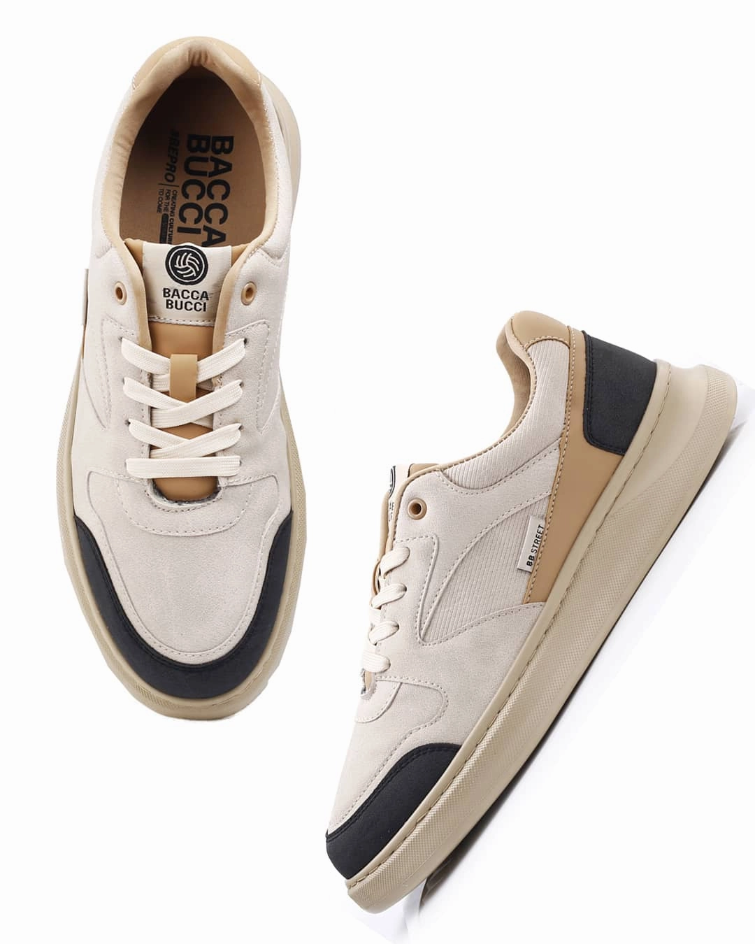 Bacca Bucci Zypher Men's Low-Top Sneakers Retro Mid Se Craft Halloween Casual Shoes