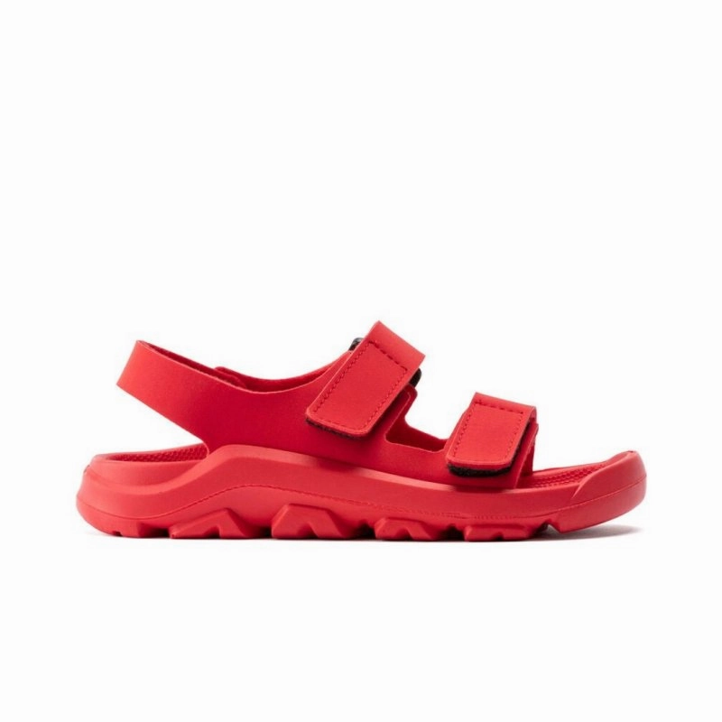 Payless Shoes Sandals Birkenstock Kids Mogami Waterproof - Active Red Birko-Flor