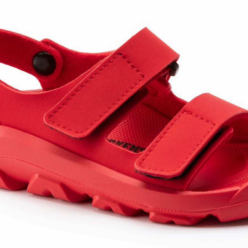 Gladiator Sandals Birkenstock Kids Mogami Waterproof - Active Red Birko-Flor