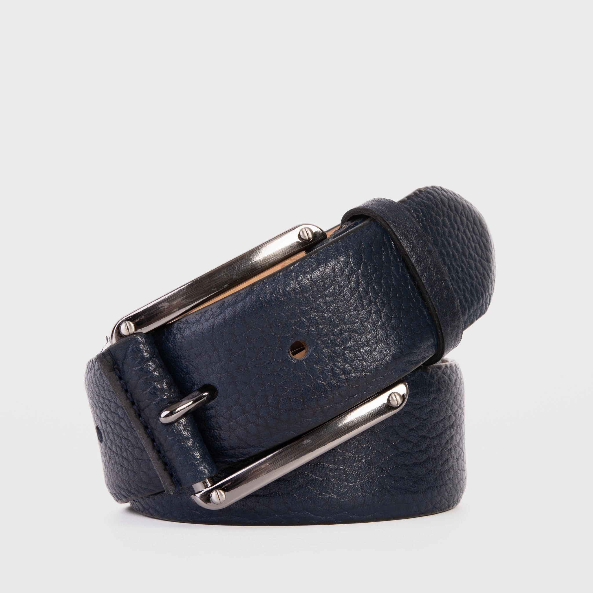 Tsc Steel Toe Boots The Draco Navy Calfskin Belt