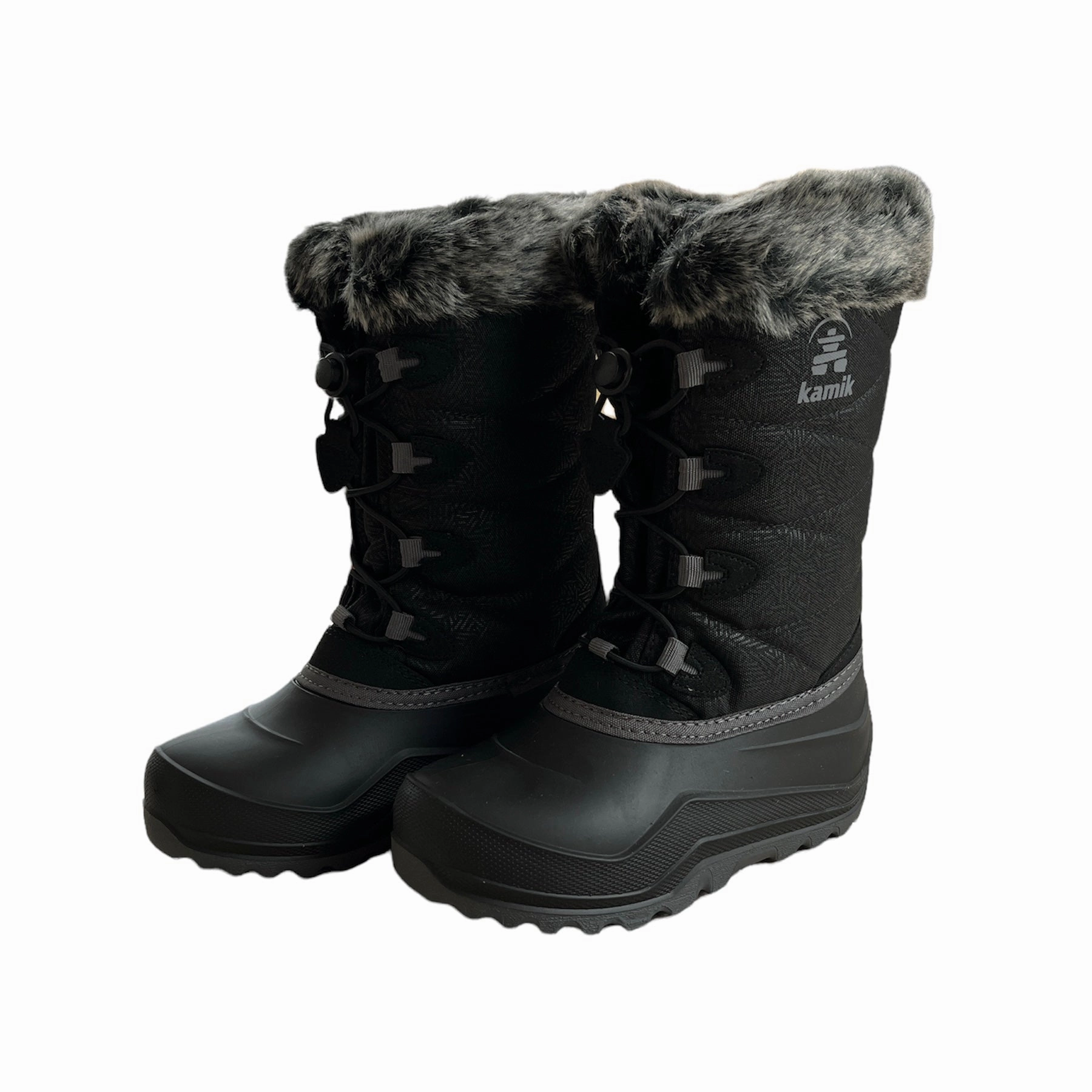 Snowangel Black Thigh Boots With Heels