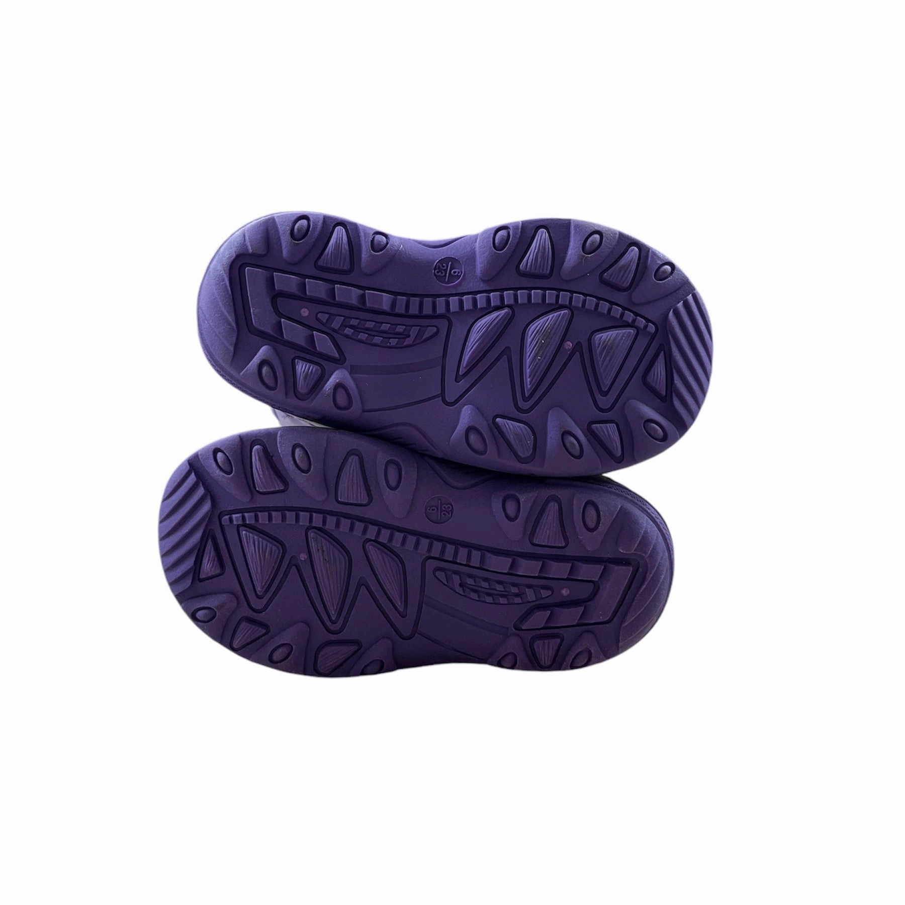 Deicer Boots On Plane Snowbug 6 Lavender (Size 5c-10c)