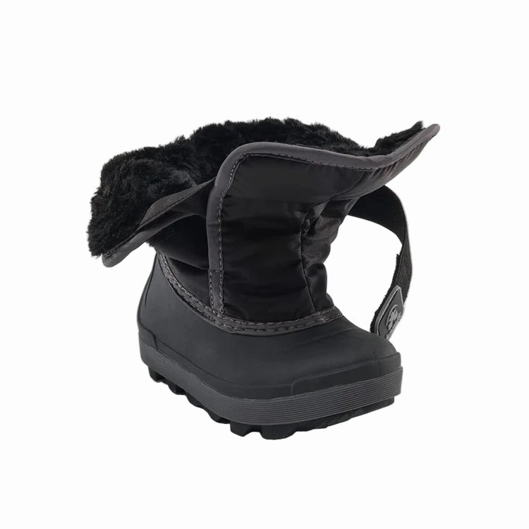 Snowbug 7 Black (Size 5c-13c) Row Boots