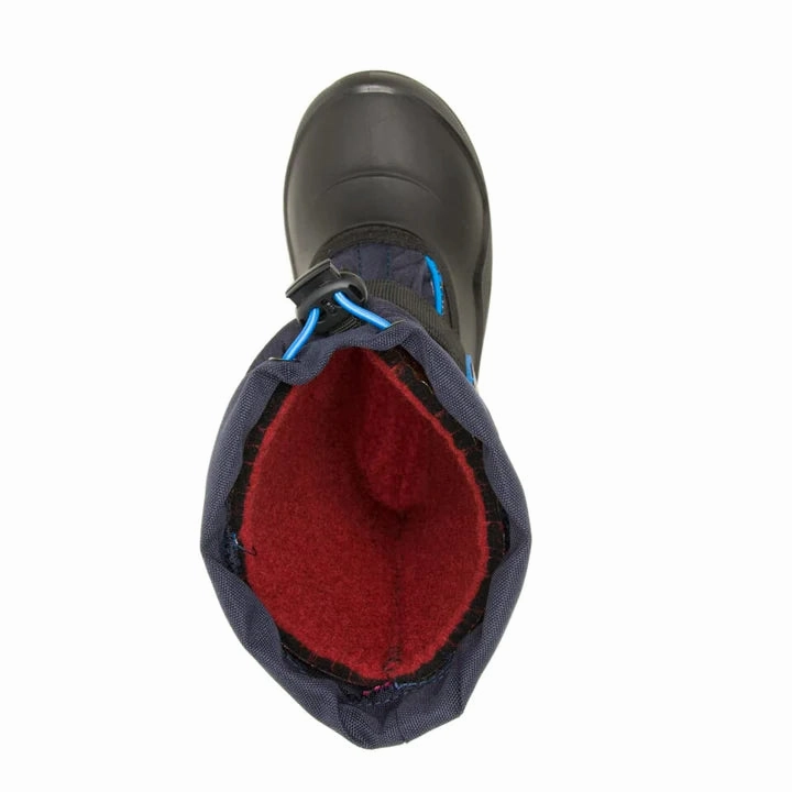 Snowfall P2 Navy Blue (Size 11c-7Y) Over The Knee Boots Wide Calf