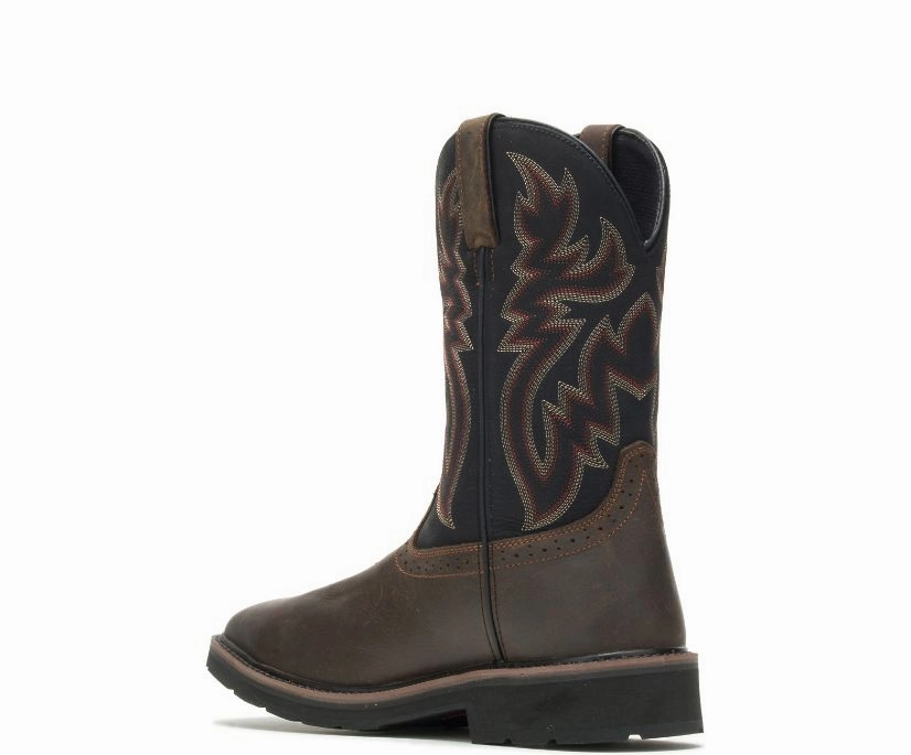 Santa Claus Boots Men's Rancher Waterproof Steel Toe Wellington Boot