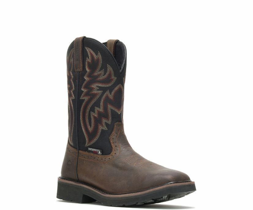 Men's Rancher Waterproof Steel Toe Wellington Boot Waterproof Fishing Boots