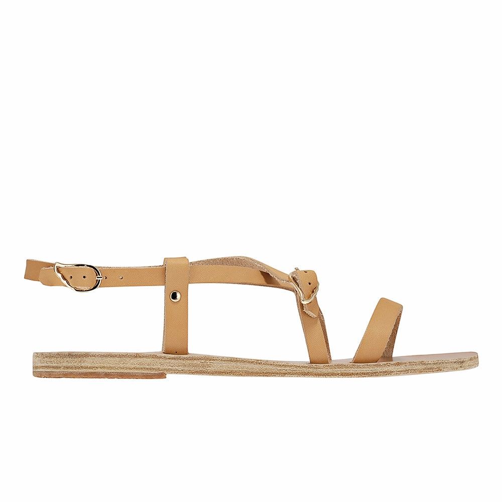 Sandals With A Toe Ring Sofia Natural