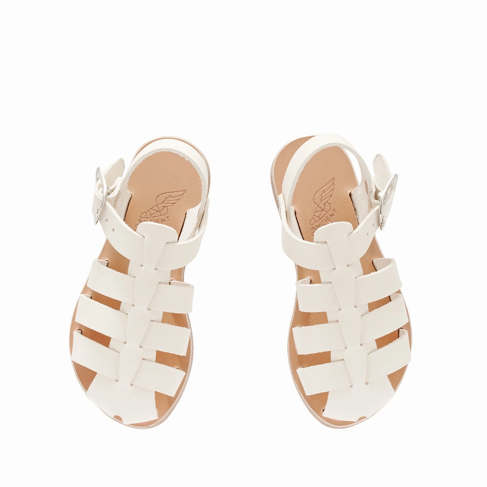 Strap Platform Sandals Little Ektoras Soft Off White