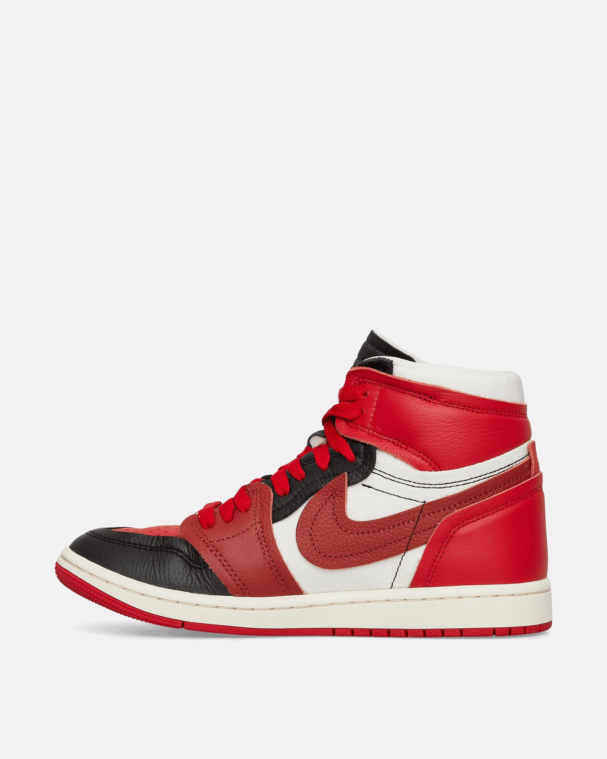 Women's Air Jordan 1 High Method of Make Sneakers Sport Red / Dune Red Sneakers For Diabetic Feet