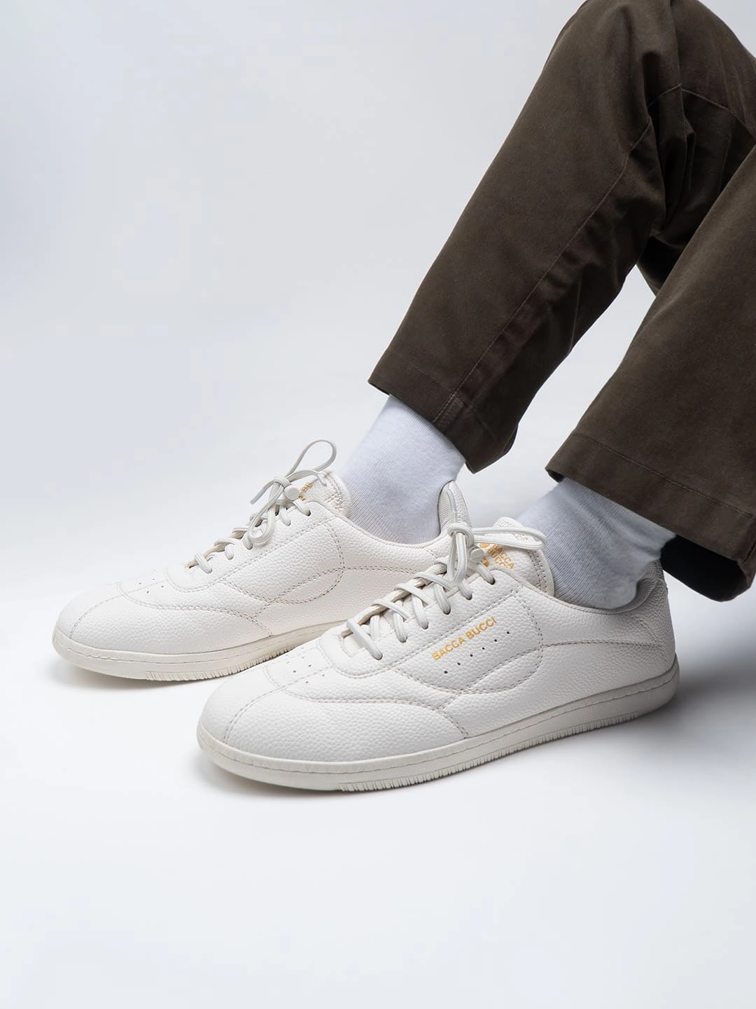 Bacca Bucci ESSENCE | Ortholite Insole & Elastic Laces Semi Casual Shoes For Work