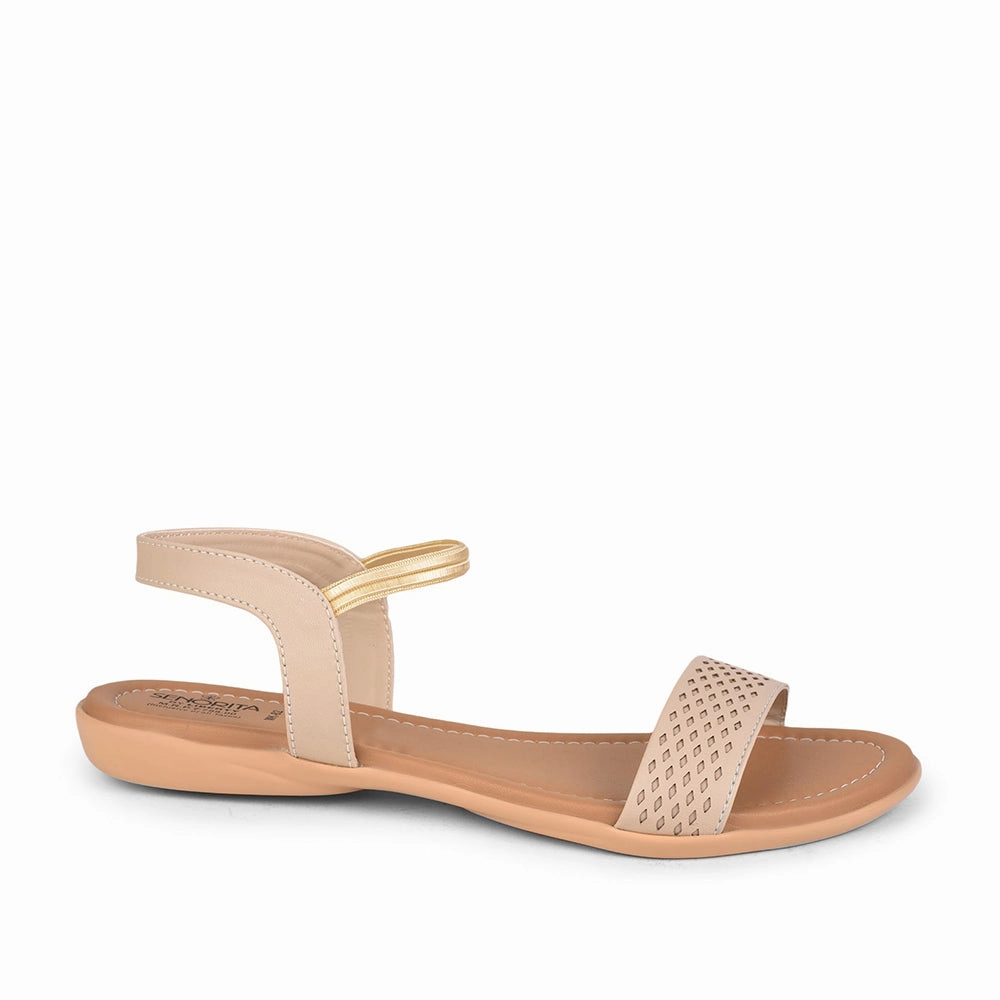 Senorita Casual (Cream) Sandals For Women MK-82 By Liberty Sandals At Famous Footwear