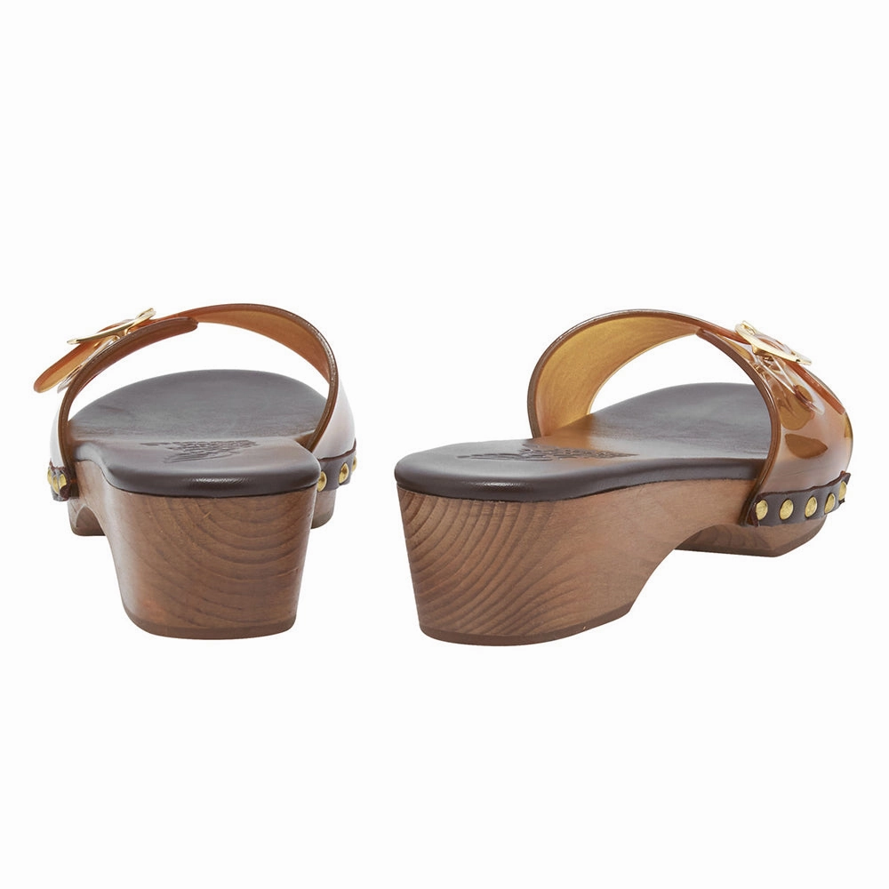 Water Sandals Omonia Clog Jelly Caramel