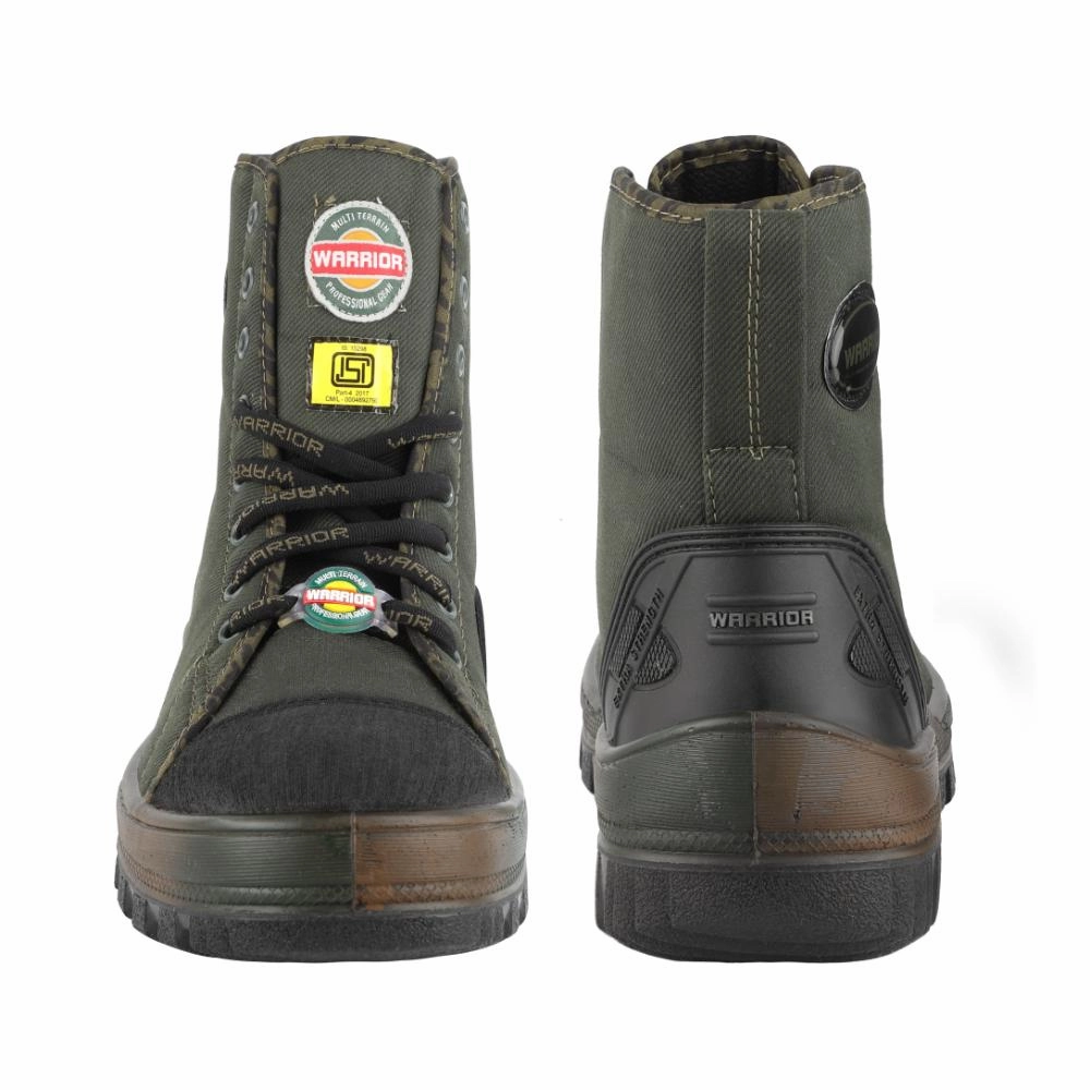 Warrior Olive Defence Jungle Boot for Men JUNGLE KING By Liberty Best Composite Toe Work Boots