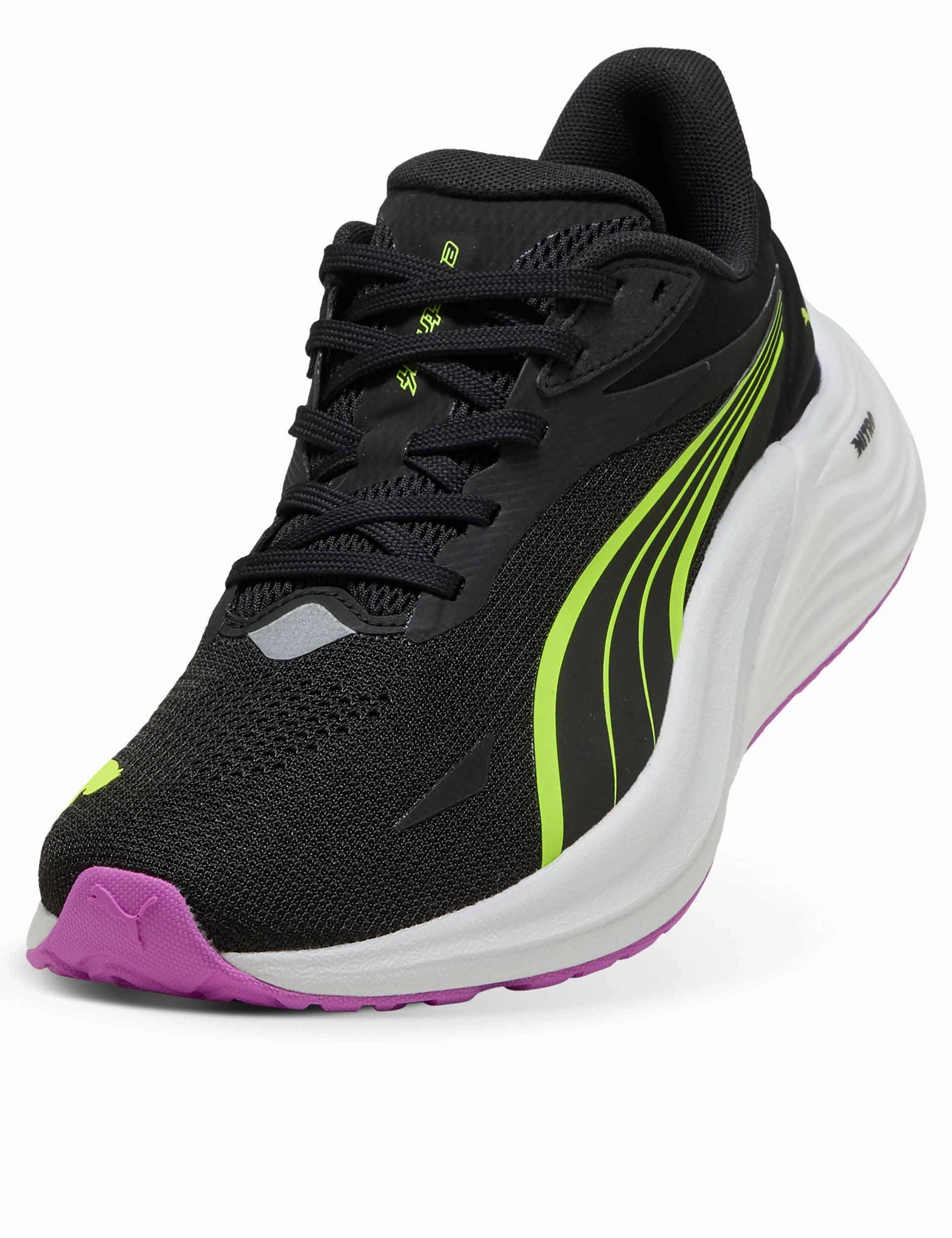 Electrify NITRO 4 Running Shoes - Black/Yellow Alert 7 Road-running Shoes