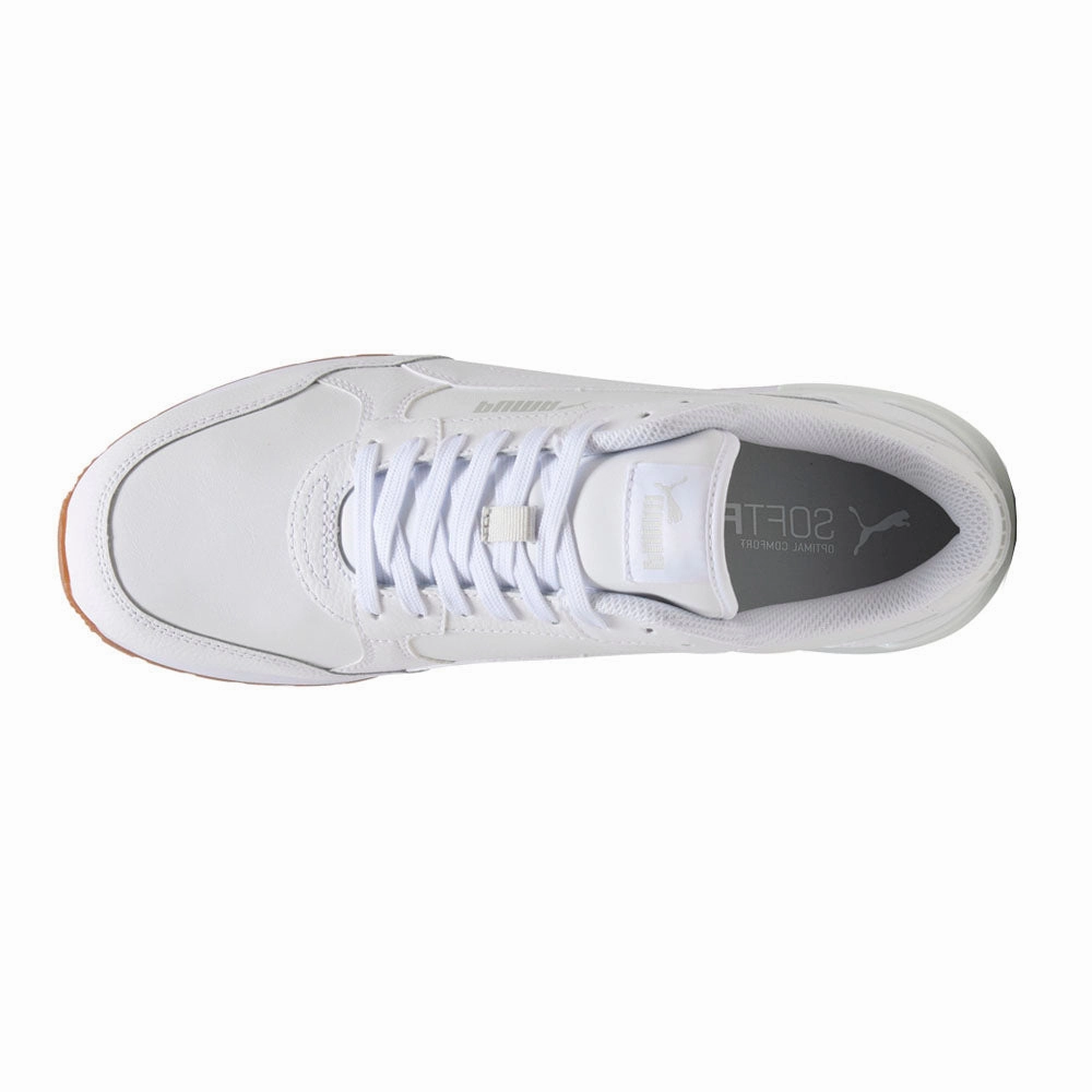 Puma Wimbledon Shoes ST Runner v4 Leather Lace Up Sneakers