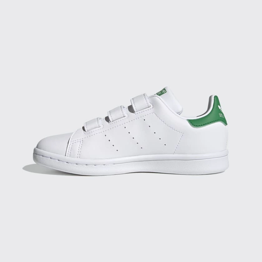 Shoes Sneakers Adidas STAN SMITH SHOES - Cloud White / Cloud White / Green