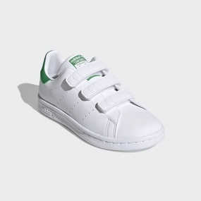 Adidas Cloudfoam Pure Lifestyle Running Shoes STAN SMITH SHOES - Cloud White / Cloud White / Green