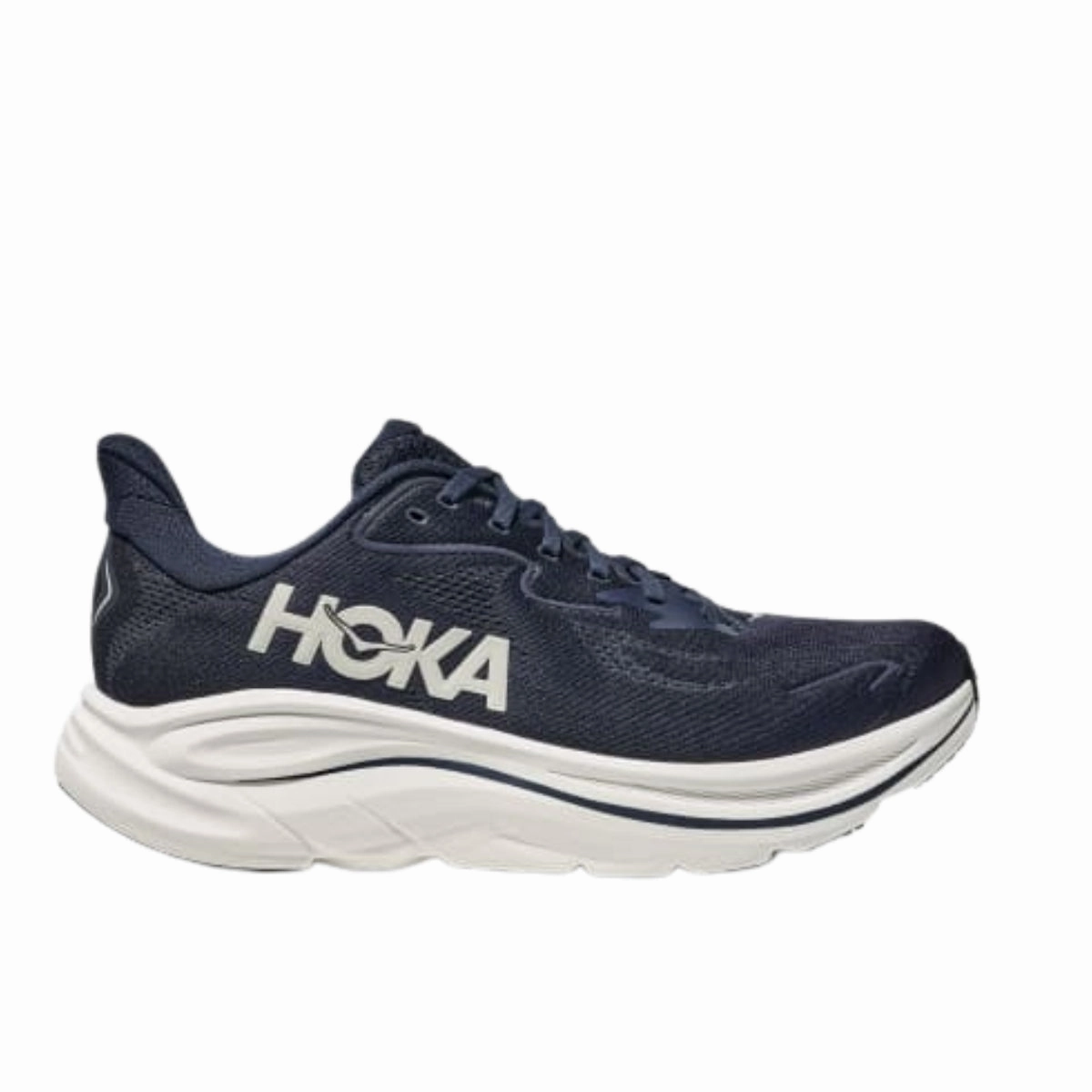 Best Shoes For Healthcare Workers Men's - HOKA Clifton 10 - Navy/White