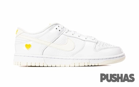 Uconn Nike Shoes Dunk Low 'Valentine's Day Yellow Heart' Women's (2023)