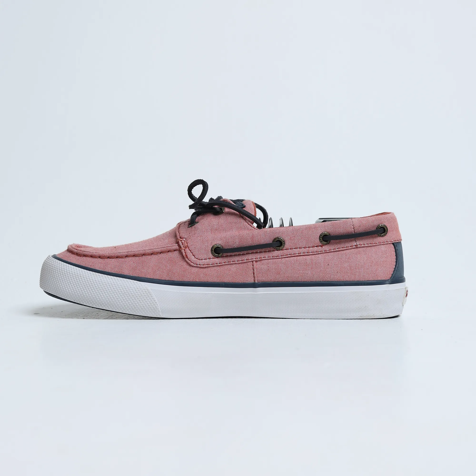 Izod Casual Lace Up Shoe Sperry - Men's Bahama II SeaCycled - Twill Boat - Clay