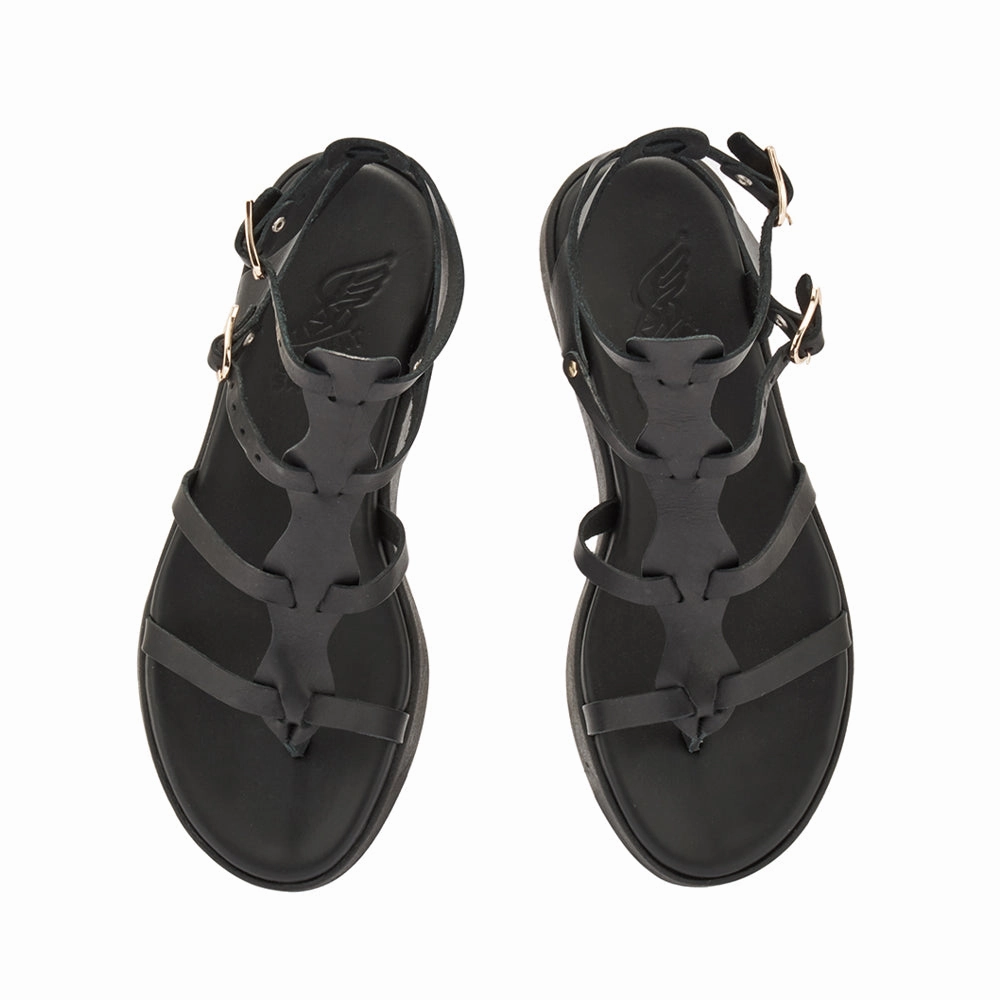 Summer Outdoor Beach Sports Closed-toe Sandals Stephanie Wave Black