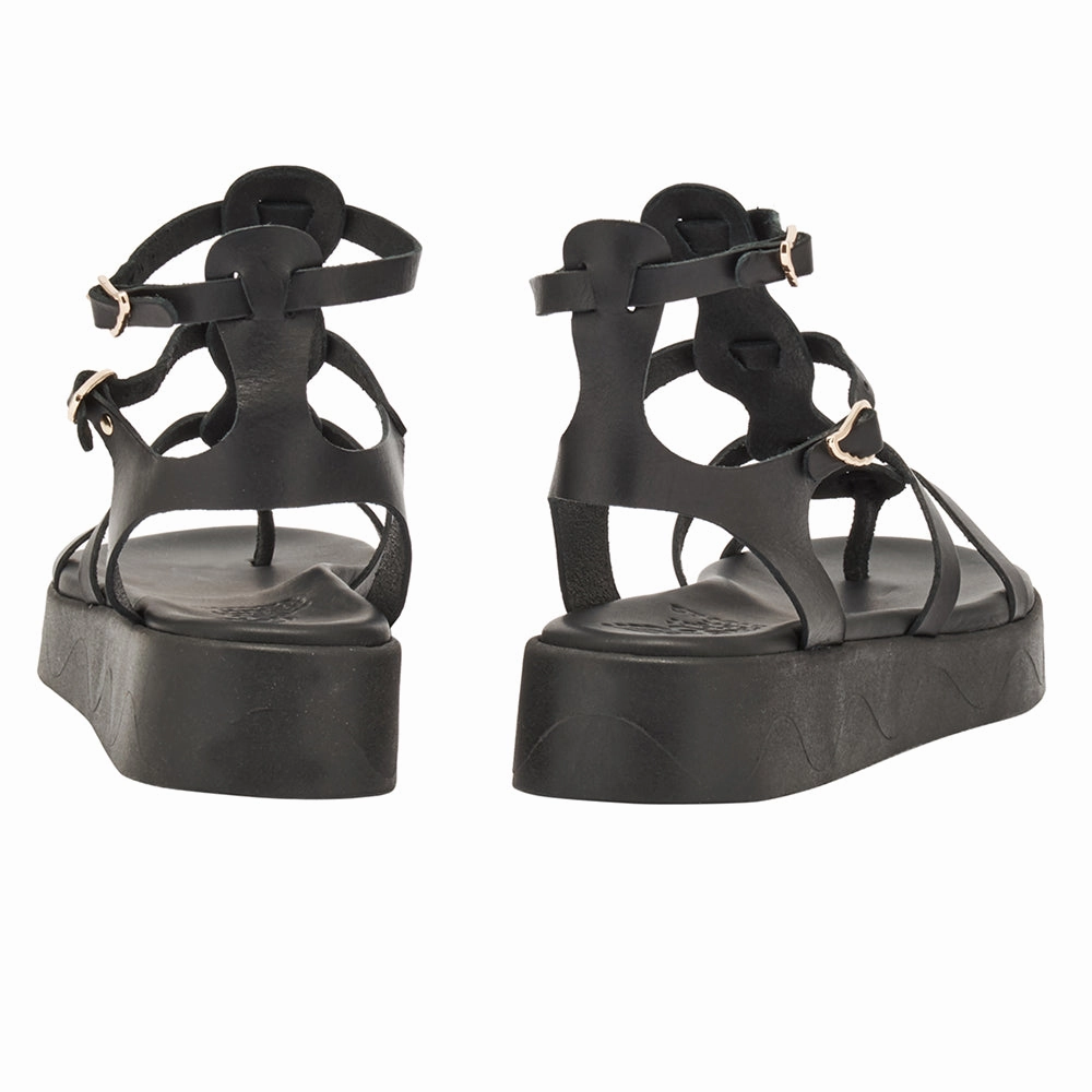 Stephanie Wave Black Sandals From Walmart