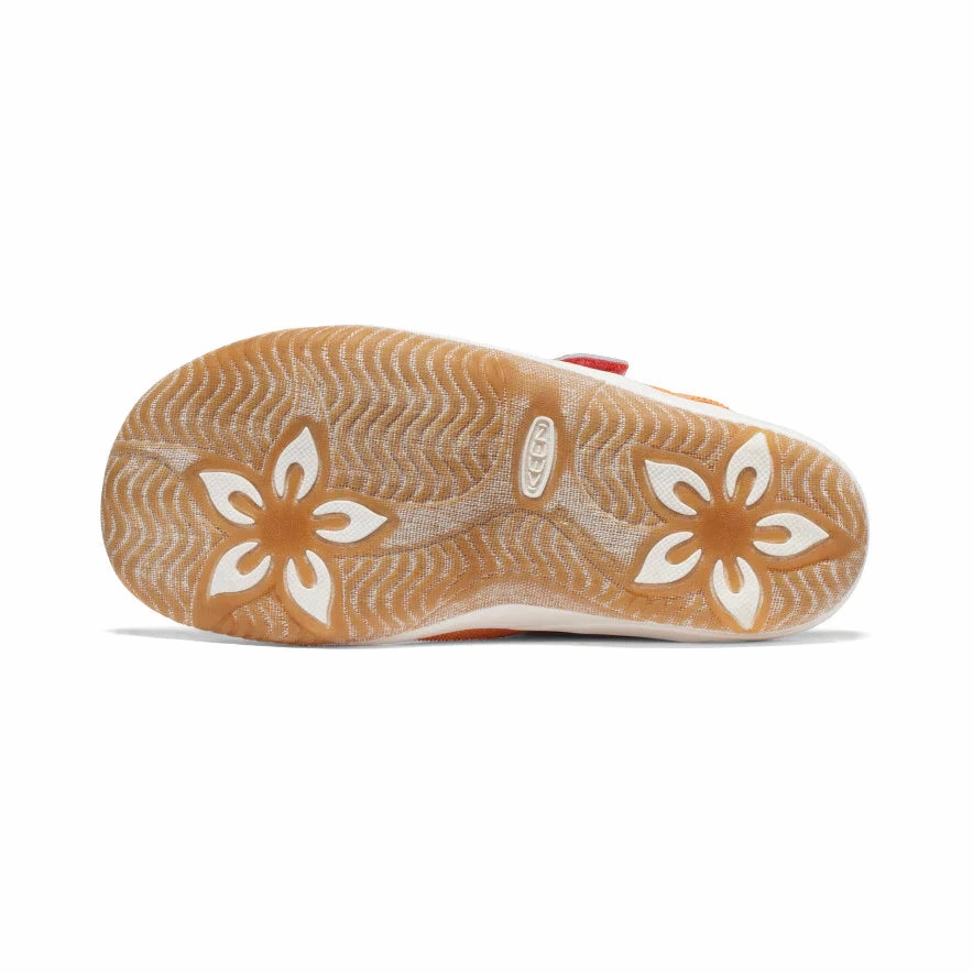 Little Kids' Elle Backstrap Tangerine/Cayenne Sandals Shower