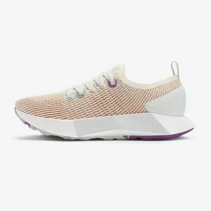 Swiss Running Shoes Allbirds Men's Tree Flyers - Cream Hush (Blizzard Sole) EX