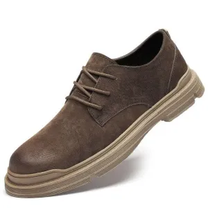 Best Casual Walking Shoes With Arch Support West Louis Suede Leather Shoes With Ankle