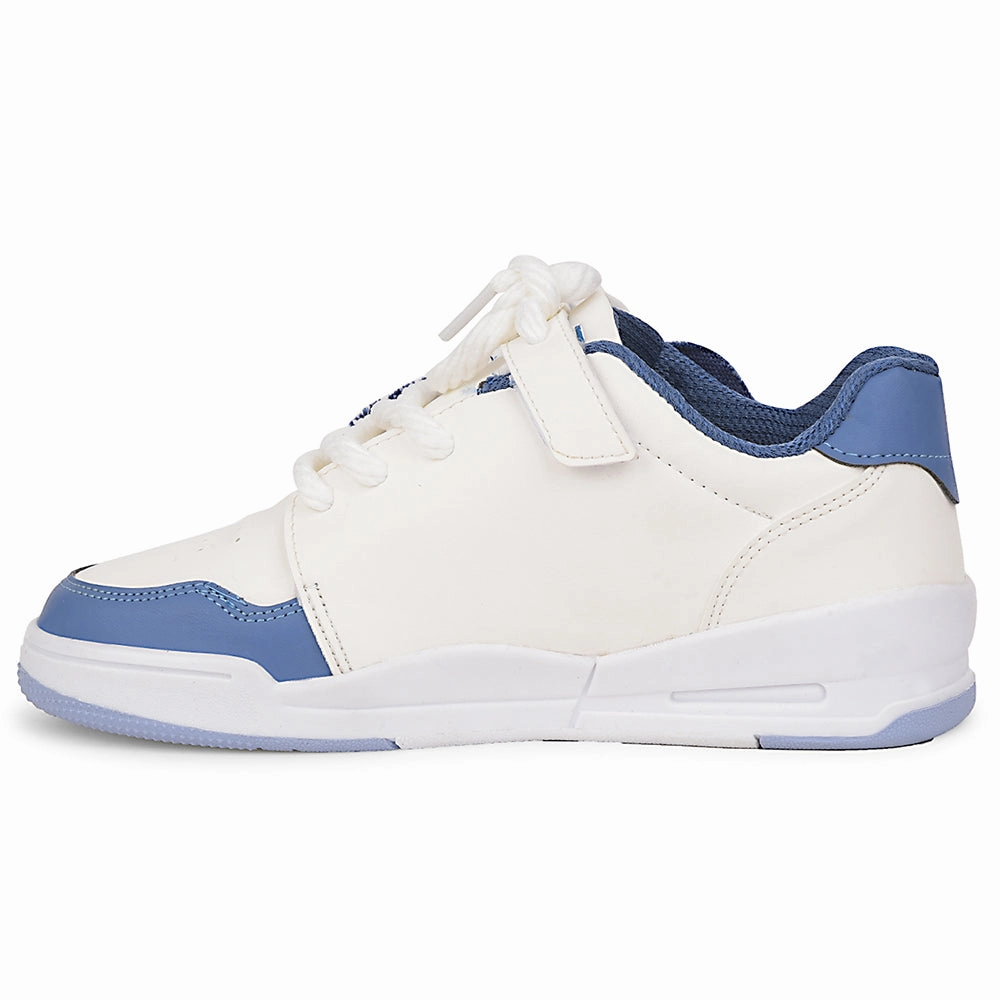 Leap7x Blue Casual Lacing Sneakers For Kids ENVY-2 By Liberty Vionic Sneakers