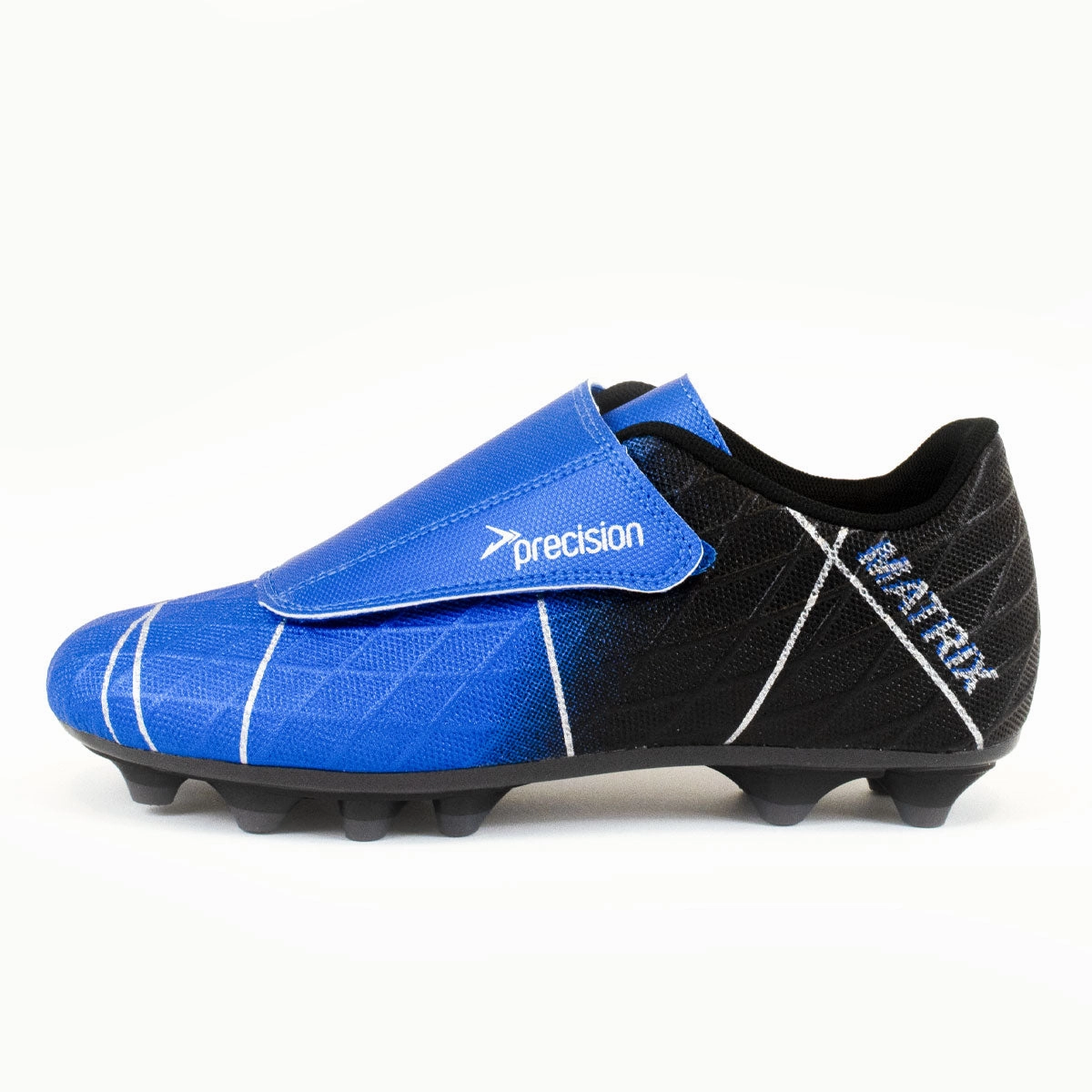 Precision Matrix FG Football Boots - Youth - Blue/Black Inexpensive Rain Boots